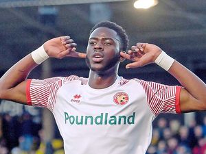 Supporting image for story: Walsall only looking one way says loanee striker Mo Faal