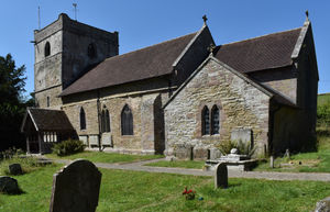 China connection – St Michael's Church, Munslow.
