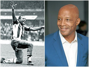 Supporting image for story: VIDEO: Shrewsbury Town fans pay tribute to Cyrille Regis