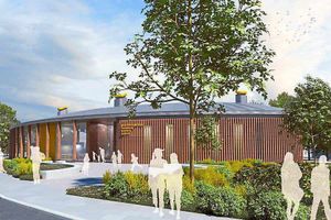 An artist's impression of what the school would look like