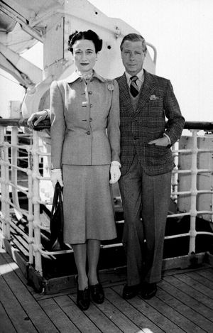 King Edward VIII abdicated after 10 months due to his desire to marry Wallis Simpson