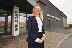 Burton Borough School in Newport, with Principal Caroline Bedford