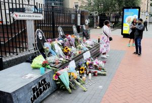 Fans at the Black Sabbath Bridge. Photo: Joseph Walshe/SWNS