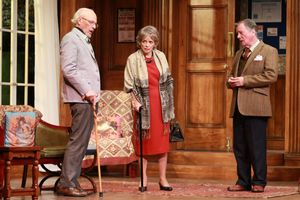 Paul Nicholas, Sue Holderness, and Jeff Rawle. Pictures by: Anthony Thompson