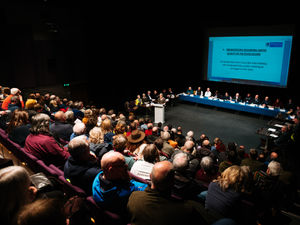 Supporting image for story: 'Work to do' but Shrewsbury campaigners encouraged after packed River Severn sewage pollution debate