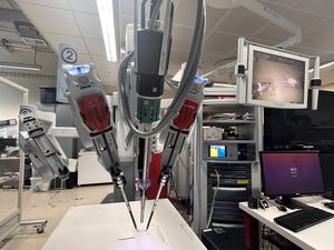 Supporting image for story: Robot performs realistic surgery ‘with 100% accuracy’