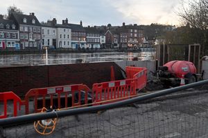 The new flood defences will help to prevent the type of flooding which has blighted Bewdley for years