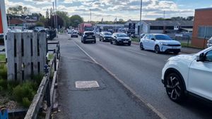 Two people have been assessed for injuries following the crash in Walsall Wood