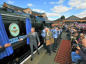 Supporting image for story: RAF achievements are remembered in special Severn Valley Railway ceremony