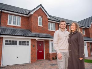 Supporting image for story: Young Shropshire couple take first step on the property ladder