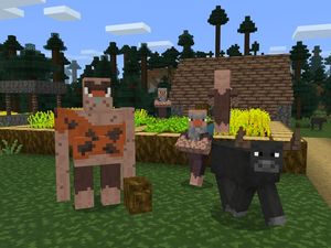 Supporting image for story: Minecraft is introducing a Marketplace so players can make money from world-building