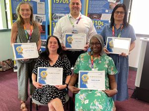 Supporting image for story: NHS staff in the Black Country celebrate 640 years of long service