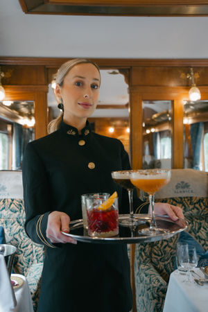 All aboard for cocktails