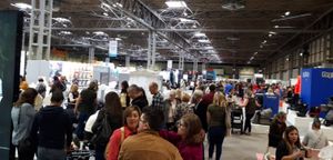The vast Hall 4 at the NEC played host to The Baby Show
