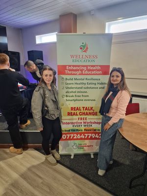 Organisers Shelby Williams and Tammy Takkar