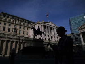 The Bank of England in the City of London