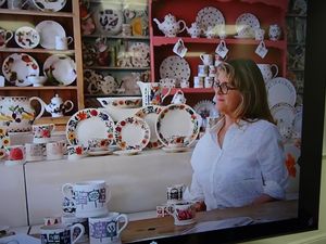 Emma Bridgewater in her Pottery in Stoke on Trent