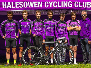 Supporting image for story: Halesowen cyclists set the title pace