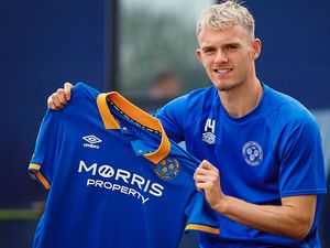 Supporting image for story: Taylor Perry looking to bring energy to Shrewsbury Town midfield