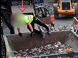 Supporting image for story: Shocking video shows workers risking their lives at recycling centre where worker died
