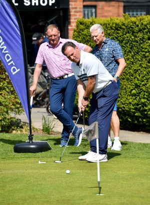 WALSALL COPYRIGHT NATIONAL WORLD TIM THURSFIELD -09/05/25Charity Golf Day arranged by Walsall FC legend Jimmy Walker.