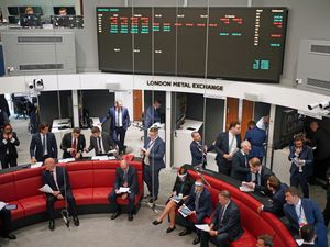 Traders in the Ring at the London Metal Exchange