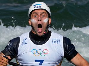 Supporting image for story: Canoe star Adam Burgess wins silver at Paris 2024