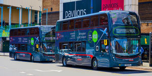 National Express buses. Credit: WMCA.