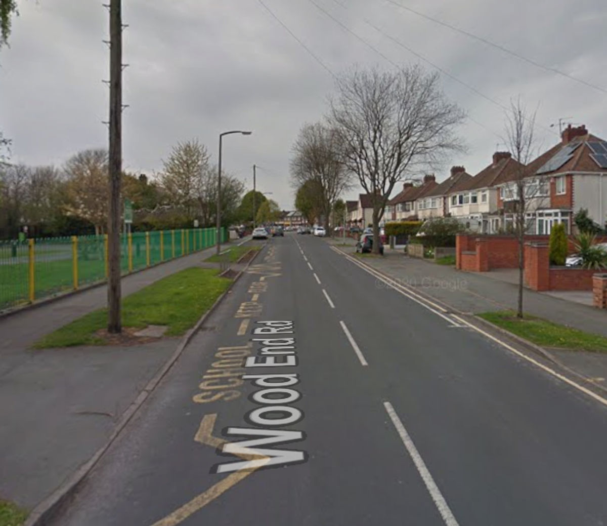 Wednesfield road blocked off after fire incident