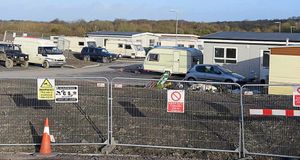 The families have raised concerns about fencing at the site