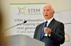 Lead STEM ambassador Malcolm Eyre