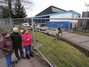 Supporting image for story: Anger as work starts at baths