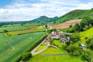 The property is situated in Shropshire's 'Area of Outstanding Natural Beauty' and boasts commanding views across to the Long Mynd. Picture: Miller Evans/Rightmove