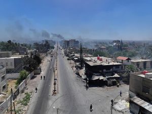 Supporting image for story: Syrian government forces preparing to return to province amid renewed clashes