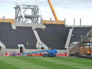 Supporting image for story: Wolves Molineux redevelopment on course, says Moxey