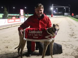 Richie Taberner with Alien Bolt 