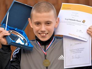 Supporting image for story: Young Wolverhampton fundraiser Louis nears £6,000 mark