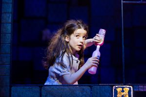 Matilda The Musical on stage. Pic: Manual Harlan