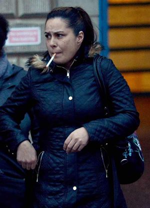 Yvonne Singh leaves court after the case