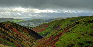 Tom Craig, of Aqueduct, Telford, took this picture of the Stretton Hills