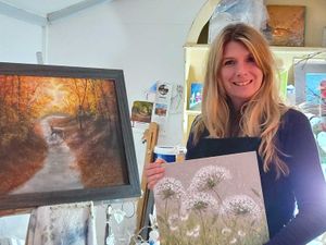 Supporting image for story: Artists set up their first exhibition in north Shropshire town