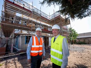 Supporting image for story: 'New council homes in Wolverhampton will help address the local area’s housing needs' says authority as timber frames go up
