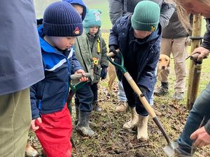 Supporting image for story: Tree planting with Wild about Westhope