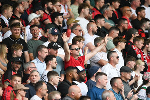 Walsall fans at Chesterfield 