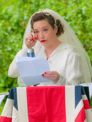 Julie is French Canadian but lives in Shrewsbury