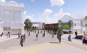 What Walsall town centre could look like through the masterplan. Photo: Arcadis