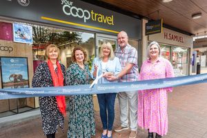 The opening of the store 