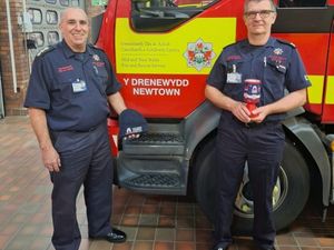 Supporting image for story: Powys firefighters to join the Great Tommy Sleep Out to support homeless veterans