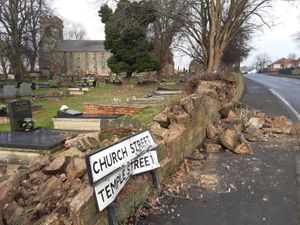 Supporting image for story: Police appeal for information after lorry collides with church wall near Dudley