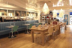 A taste of whats to come: One of Antonio Carluccios successful London restaurants  hes now hoping to repeat the formula in Shrewsbury